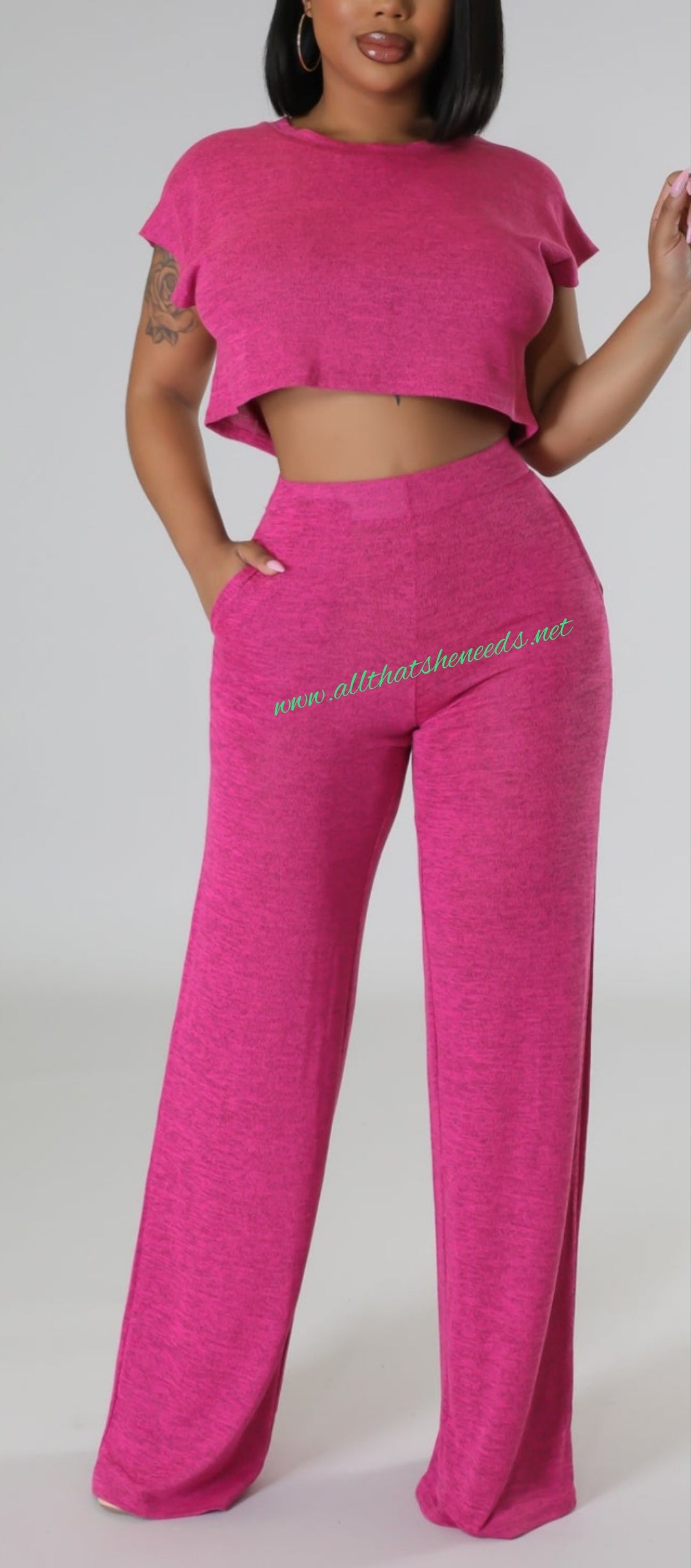 On the Run Pant Set