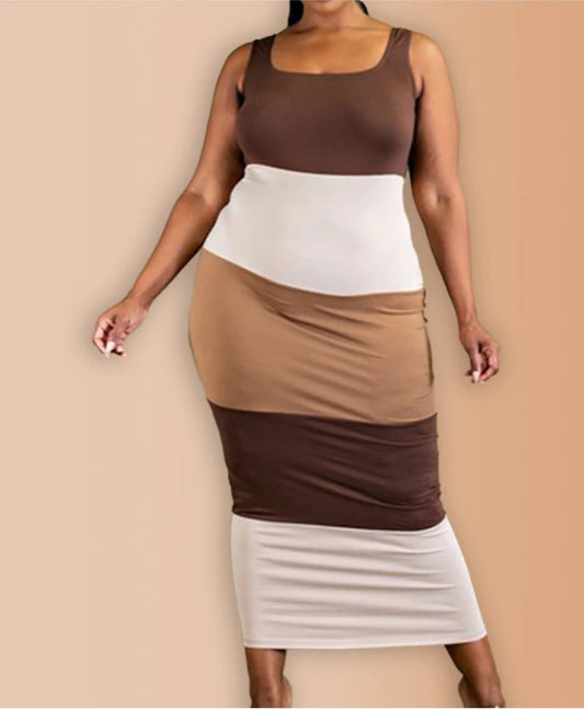 In the Nude Plus Size Dress