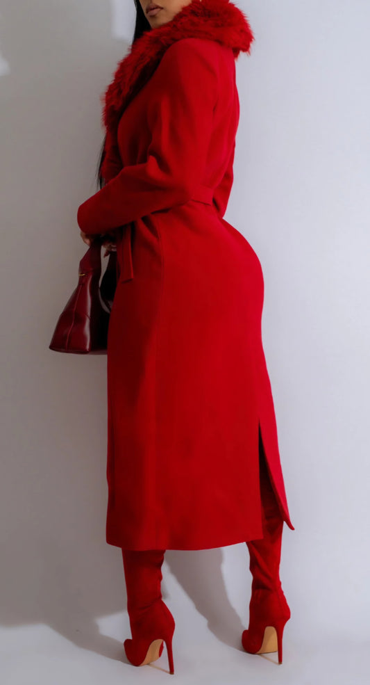 Red Fox Trench Coat