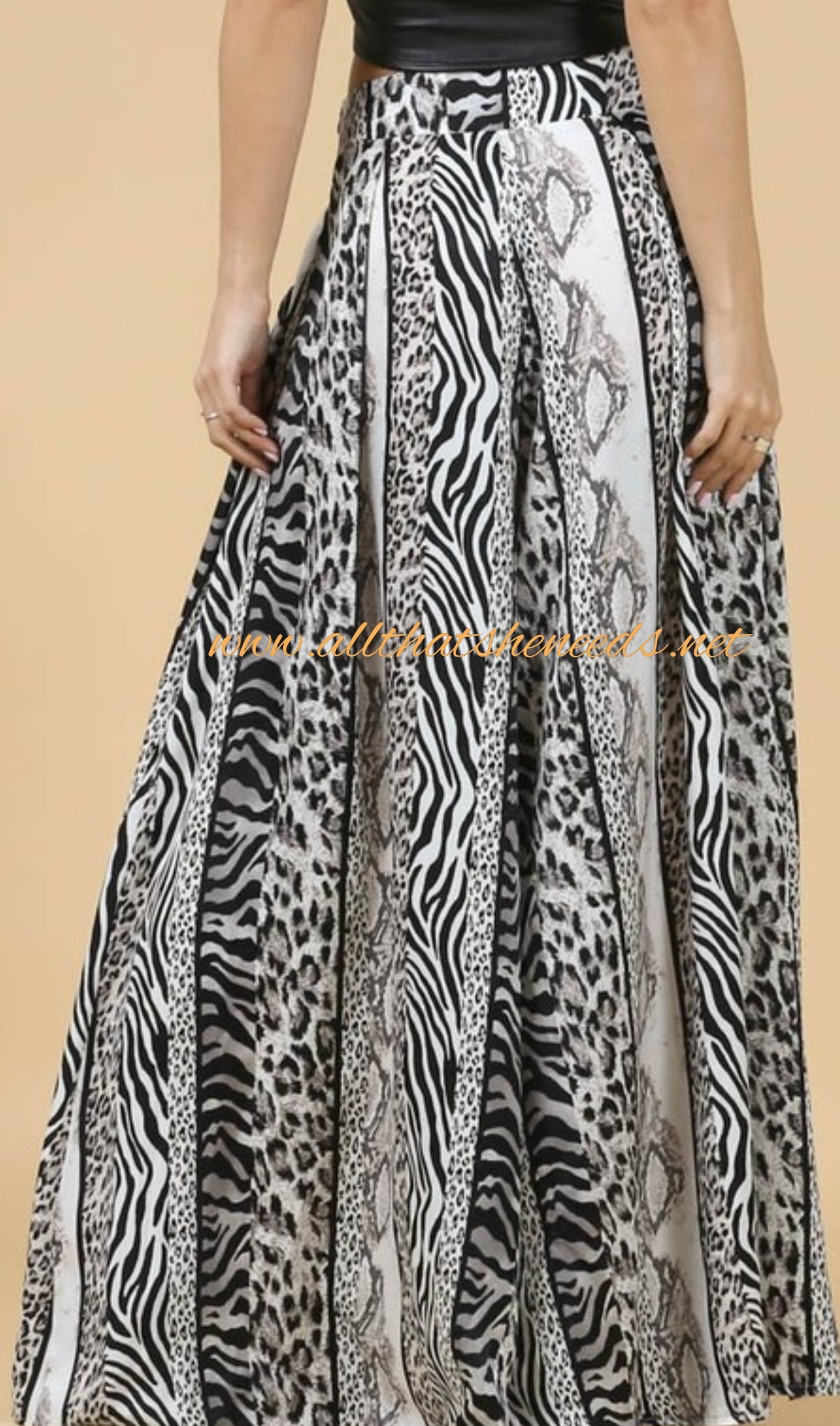 Jungle Fever Wide Leg Pants